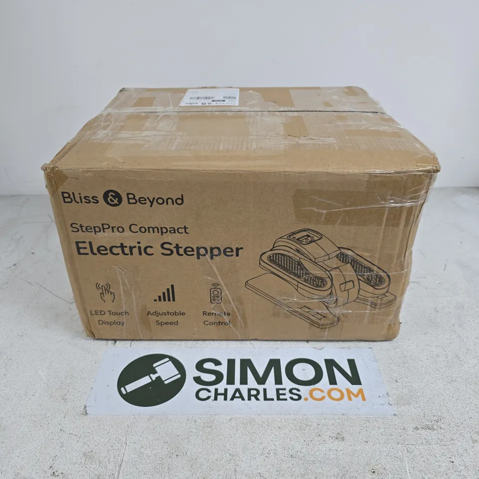 BOXED BLISS & BEYOND STEPPRO COMPACT ELECTRIC STEPPER
