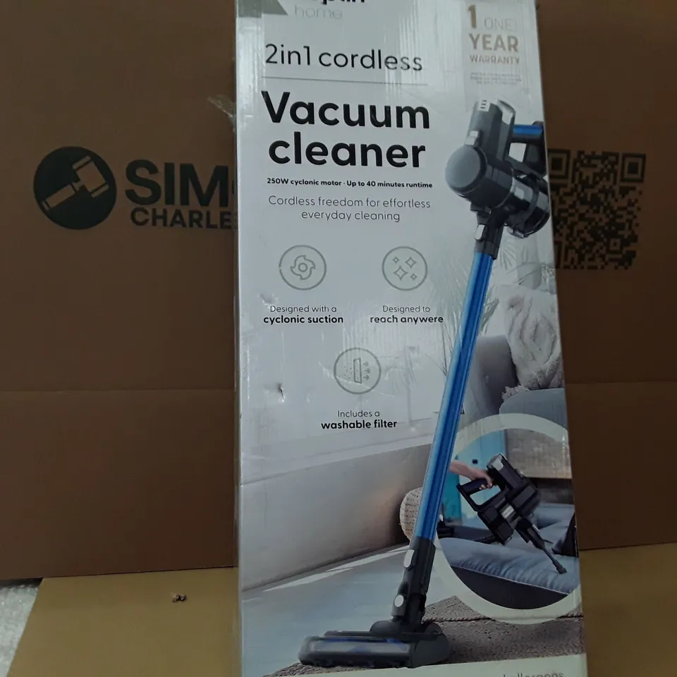 BOXED KEPLIN 2IN1 CORDLESS VACUUM CLEANER