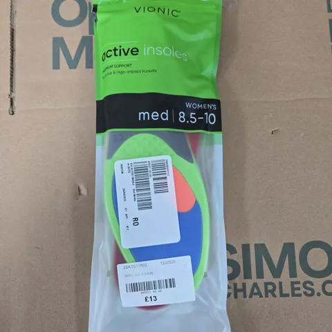 VIONIC ACTIVE INSOLES – WOMEN'S UK 6.5–7.5