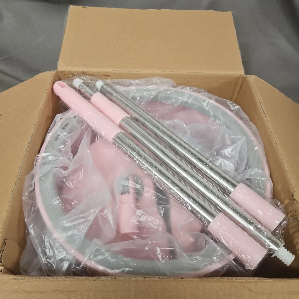 BOXED SPIN MOP AND BUCKET 