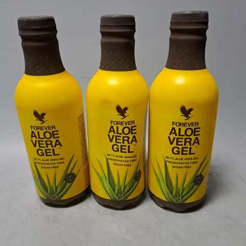 SET OF 3 FOREVER ALOE VERA GEL 