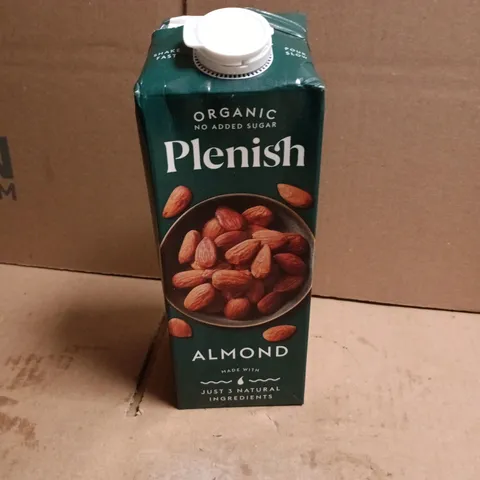 PACK OF 8 PLENISH ORGANIC ALMOND DRINKS (8X1L)