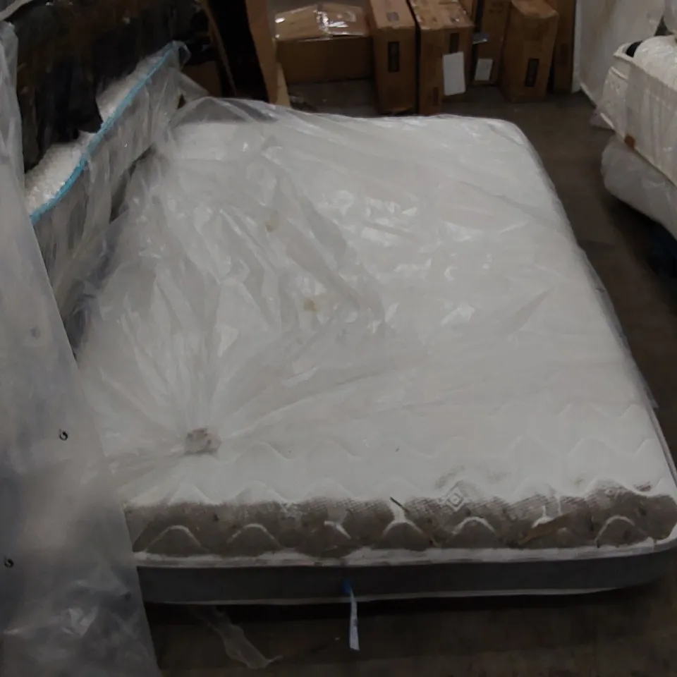 QUALITY BAGGED 4'6" DOUBLE ARDOCH MEMORY FOAM OPEN COIL MATTRESS