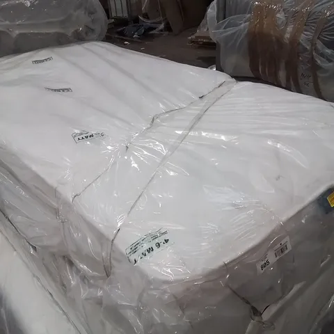 QUALITY BAGGED MEMORY WOOL POCKET SPRUNG HYBRID 2000 FIRM MATTRESS - SINGLE