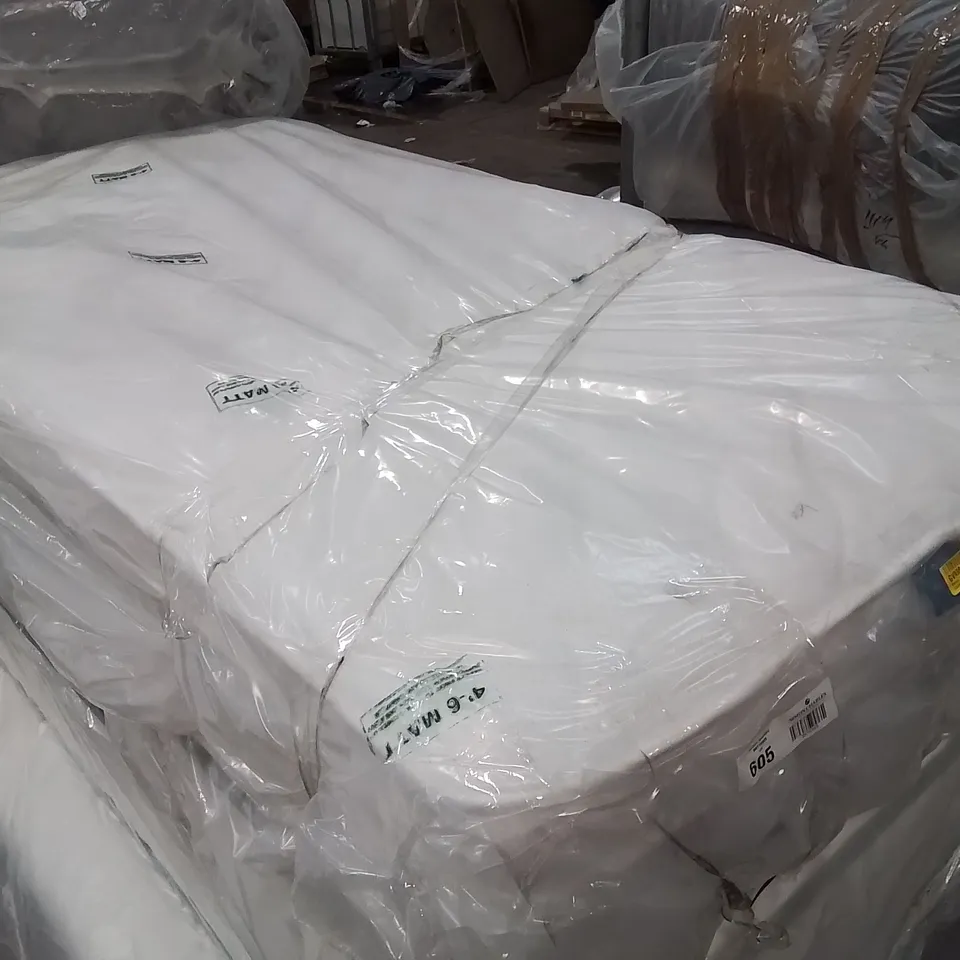 QUALITY BAGGED MEMORY WOOL POCKET SPRUNG HYBRID 2000 FIRM MATTRESS - SINGLE