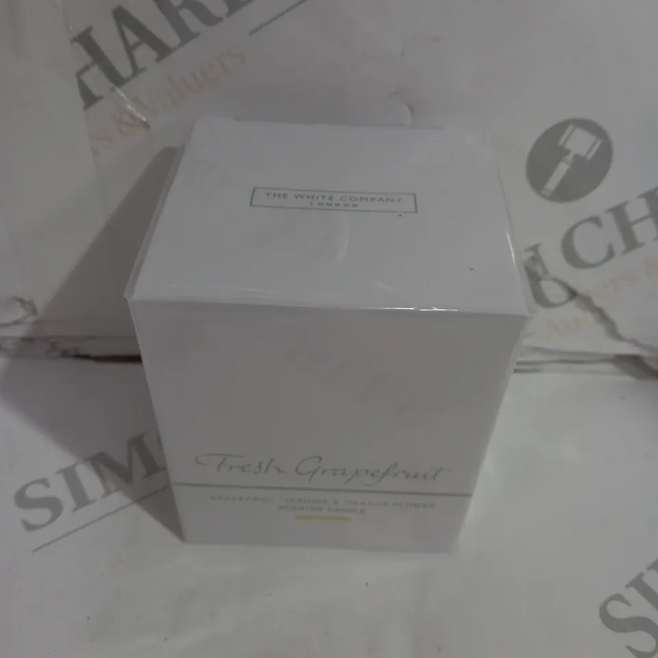 SEALED THE WHITE COMPANY FRESH GRAPEFRUIT SCENTED CANDLE 