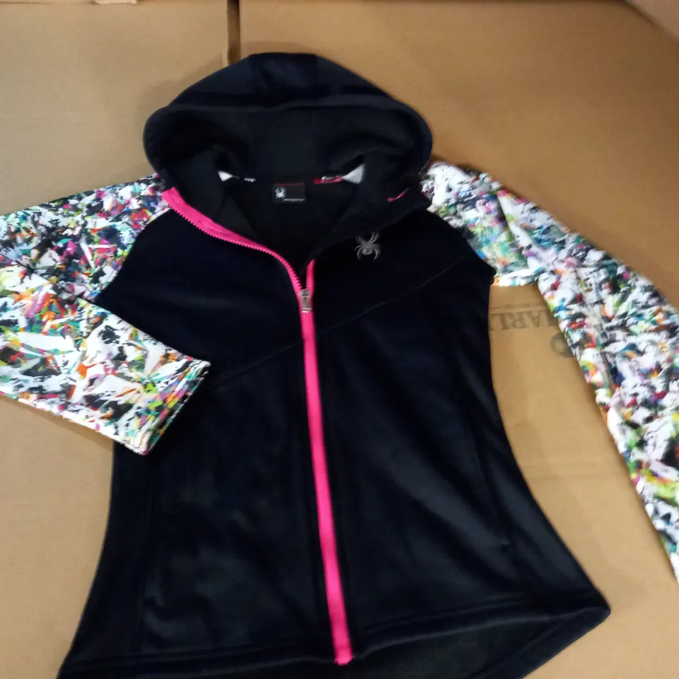 SPYDER ZIP THROUGH HOODIE - M 10/12