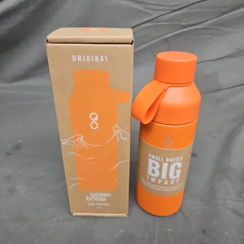 BOXEDOCEAN BOTTLE ORIGINAL OCEAN BLUE STAINLESS STEEL BOTTLE 