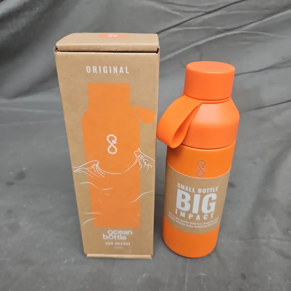 OCEAN BOTTLE ORIGINAL SMALL BOTTLE – ORANGE (BOXED)
