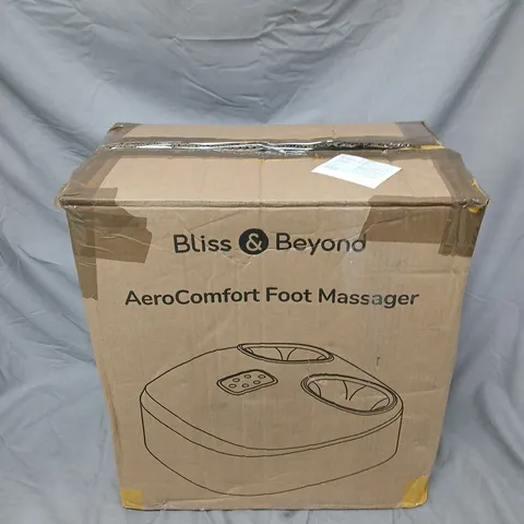 BOXED BLISS & BEYOND AEROCOMFORT FOOT MASSAGER