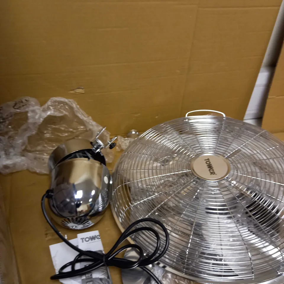 TOWER T637000 METAL PEDESTAL FAN