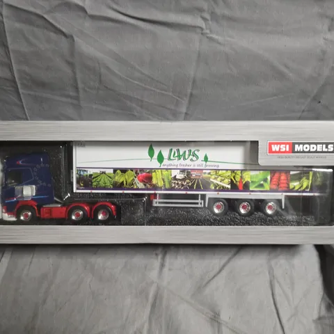 WSI MODELS 1:50 SCALE TRUCK & TRAILER – FRUIT & VEG TRANSPORT
