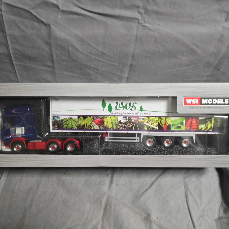 WSI MODELS 1:50 SCALE TRUCK & TRAILER – FRUIT & VEG TRANSPORT