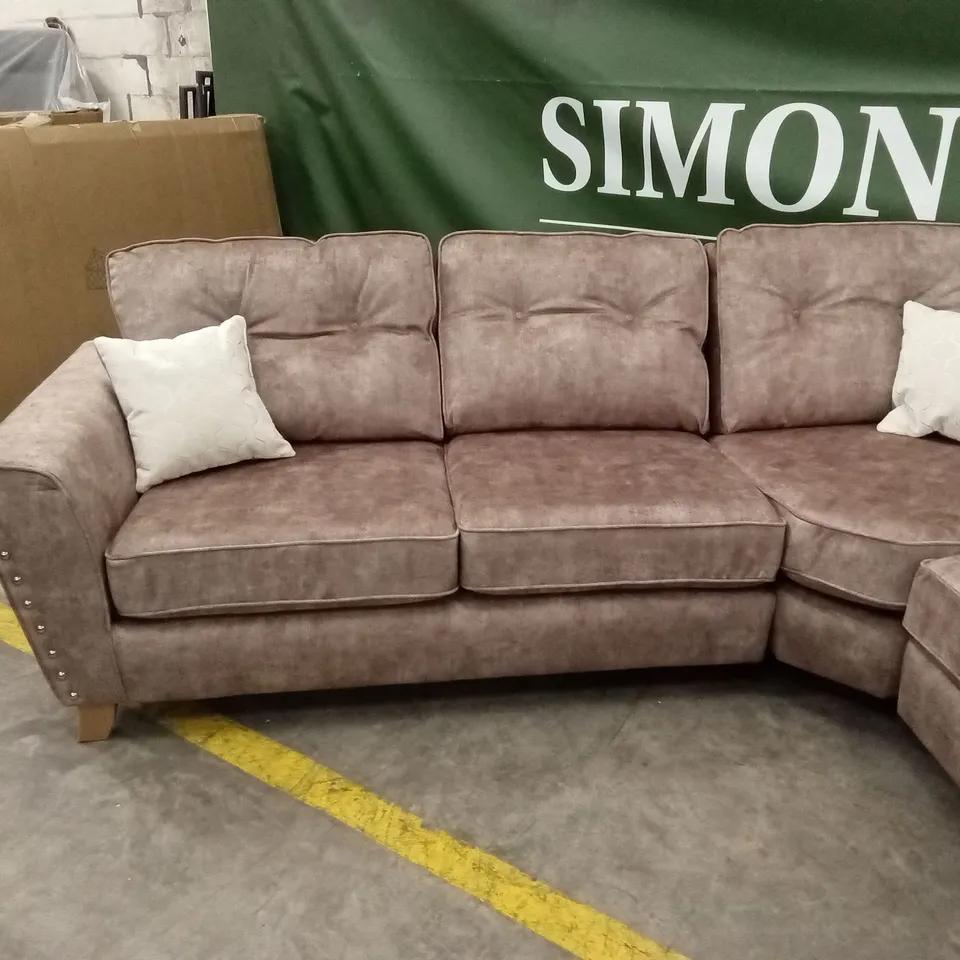 AMAYA FABRIC CORNER GROUP SOFA RRP £2199