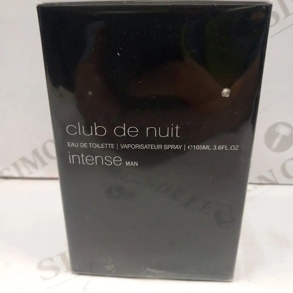 BOXED AND SEALED CLUB DE NUIT INTENSE MAN EAU DE TOILETTE 105ML