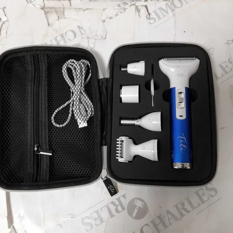 TILI 5-IN-1 MULTI-FUNCTION HAIR REMOVAL KIT - NAVY BLUE