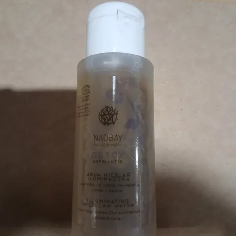 APPROXIMATELY 40 NAOBAY ILLUMINATING MICELLAR WATER – NATURAL & ORGANIC (COSMOS ORGANIC)