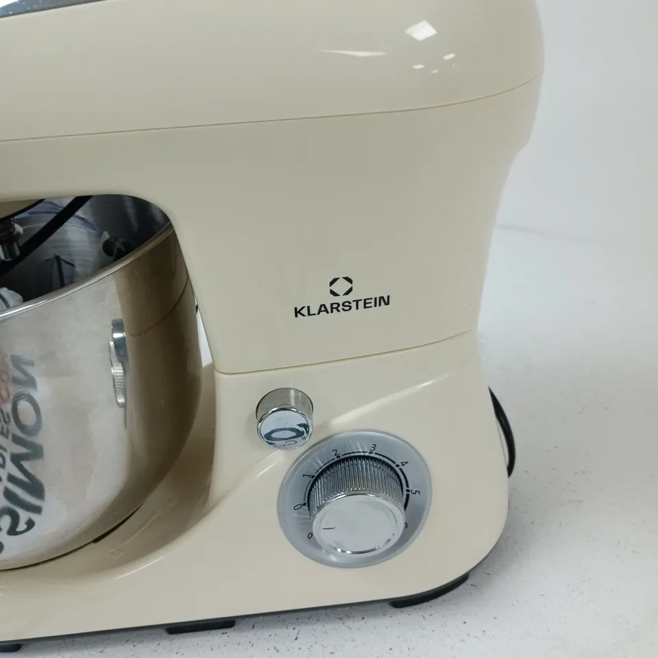 KLARSTEIN KITCHEN MACHINE STAND MIXER – BEIGE