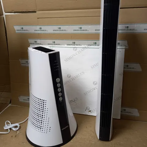 SCHALLEN OSCILLATING BLADELESS MODERN SLIMLINE TALL FLOOR STANDING TOWER FAN