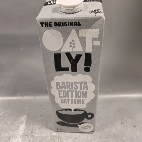 6 X OAT-LY! BARISTA EDITION OAT DRINKS - 6 X 1.5L