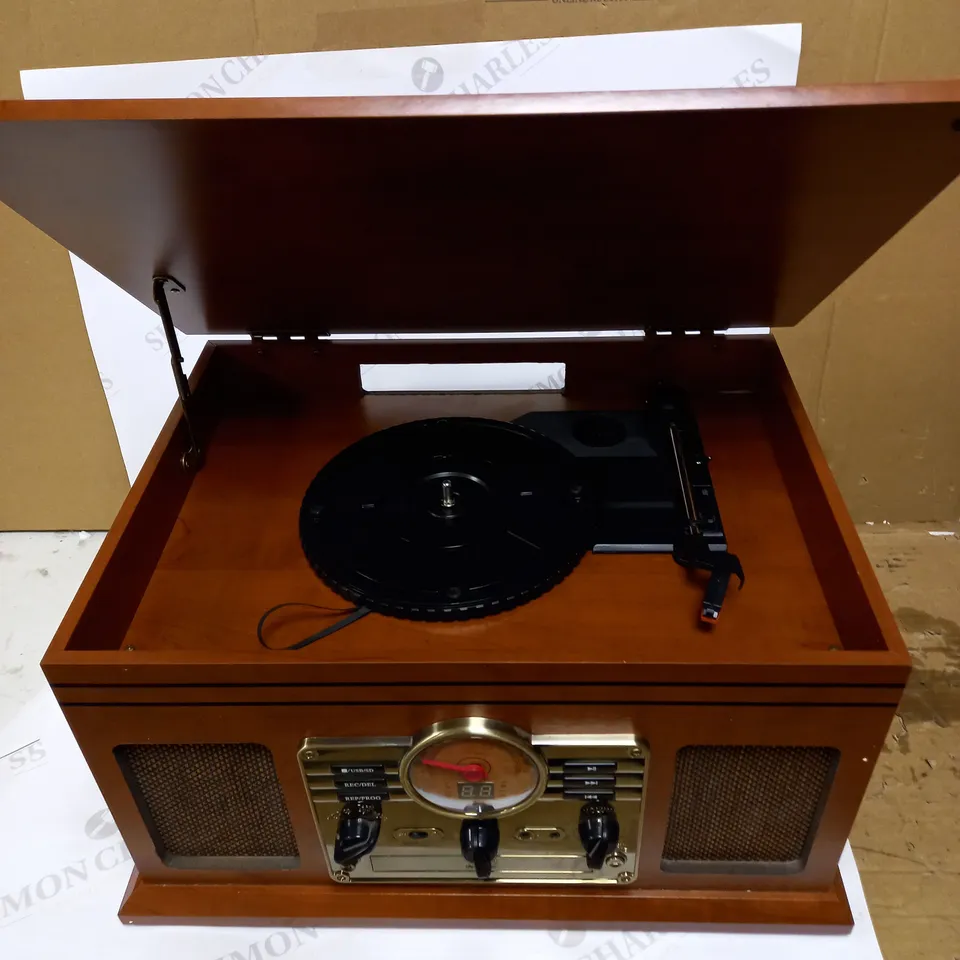 IBOX WALTERS TIMELESS COLLECTION RETRO TURNTABLE 