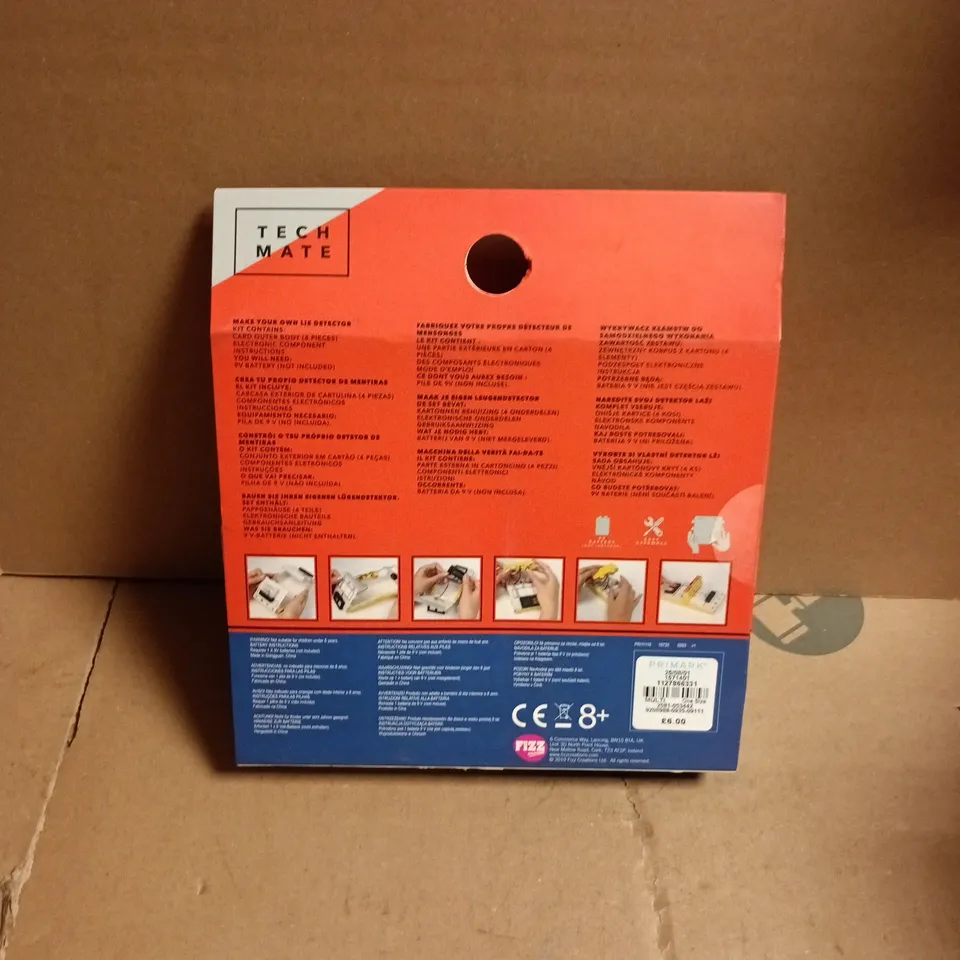 SEALED TECH MATE MAKE YOUR OWN LIE DETECTOR