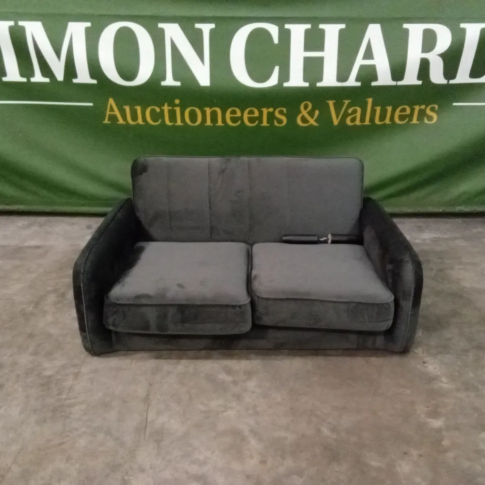 JENNIFER COMPACT FABRIC 2 SEATER SOFA RRP £299