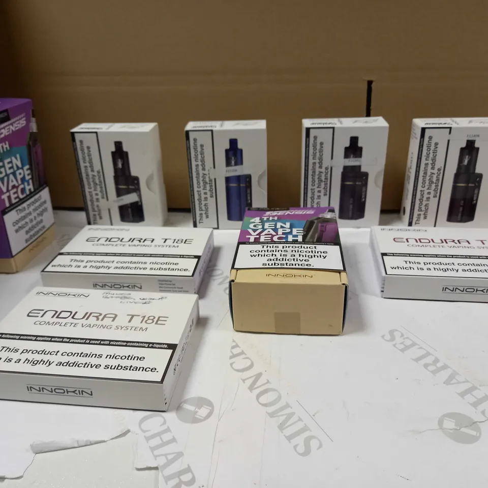 BOX OF APPROX 20 ASSORTED VAPING ACCESORIES