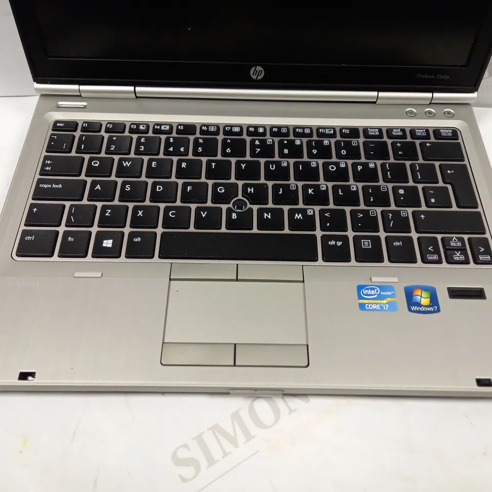 HP ELITE BOOK 2560P LAPTOP IN SILVER