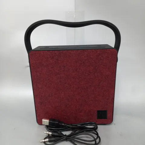 KITSOUND FLAIR UNIVERSAL RECHARGEABLE WIRELESS SPEAKER WITH BLUETOOTH