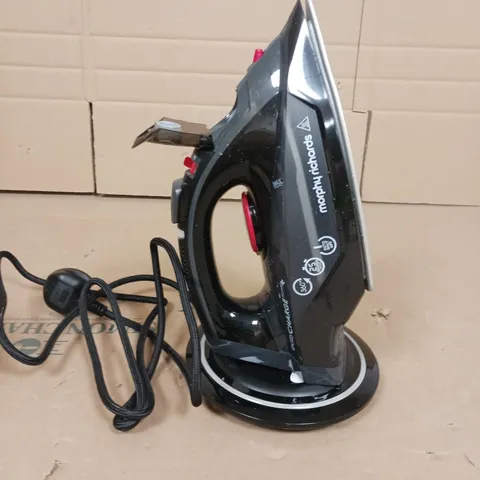 MORPHY RICHARDS EASYCHARGE POWER+ 303251 STEAM IRON - BLACK