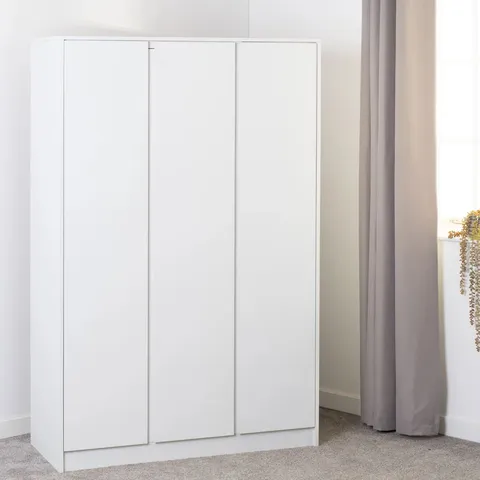 BOXED BRAUNSTEIN 3 DOOR WARDROBE (3 BOXES)