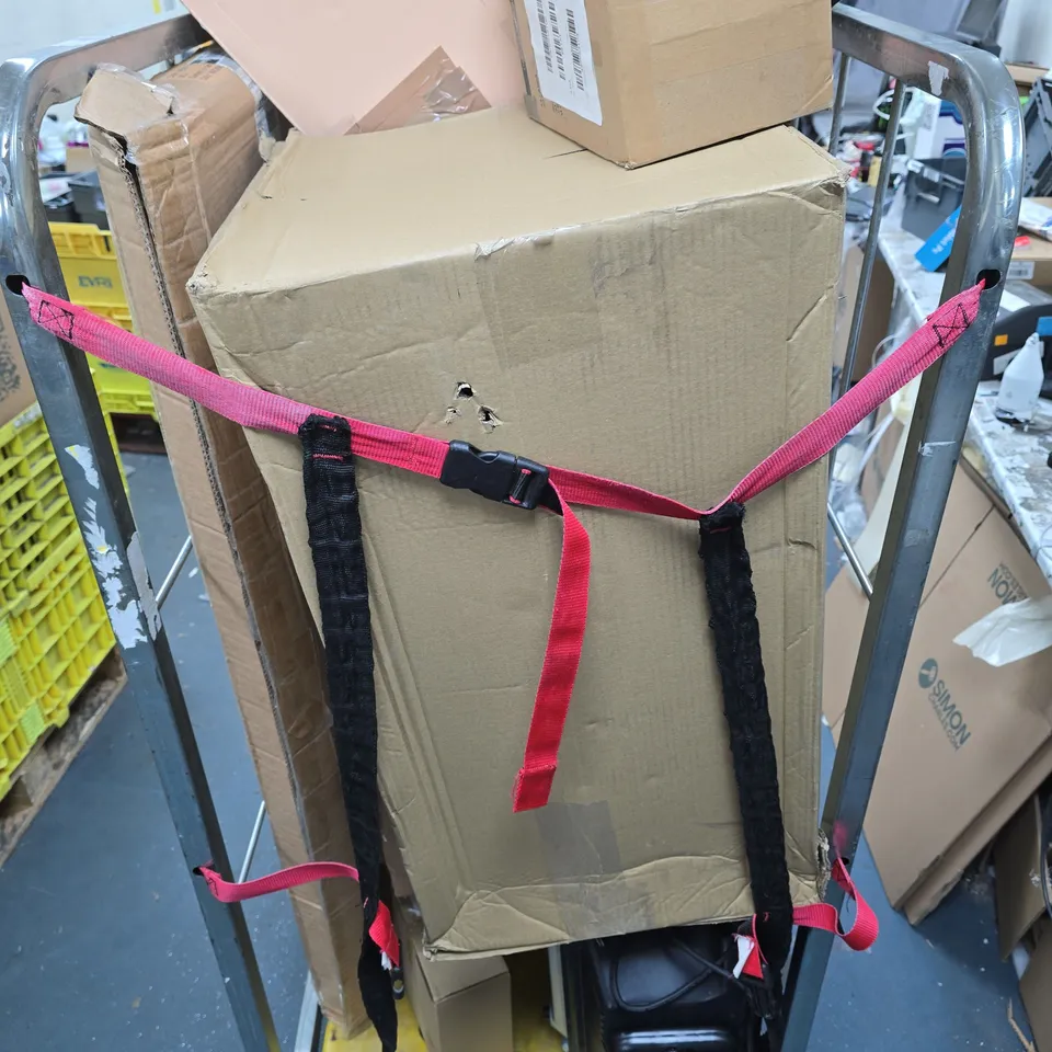 CAGE OF APPROXIMATELY 12 ASSORTED ITEMS TO INCLUDE CUPBOARD STORE SHELF AND MINERALS PLAY SET