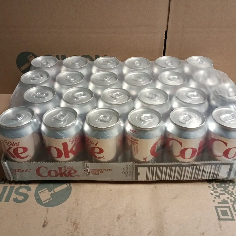 DIET COKE 330ML CANS – 24 PACK BULK PACK