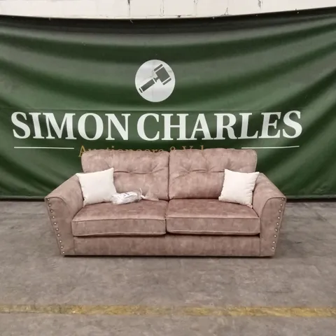 AMAYA FABRIC 3 SEATER SOFA