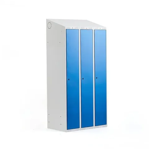FULL LENGTH LOCKER CLASSIC3 MODULES, 1900X900X550 MM, BLUE
