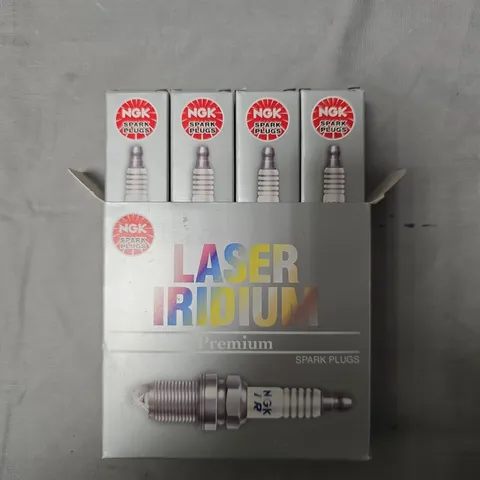 4 X BOXED NGK PREMIUM LASER IRIDIUM SPARK PLUGS 