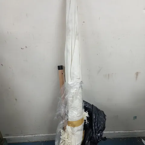INNOVATORS BALI PARASOL - IVORY - COLLECTION ONLY