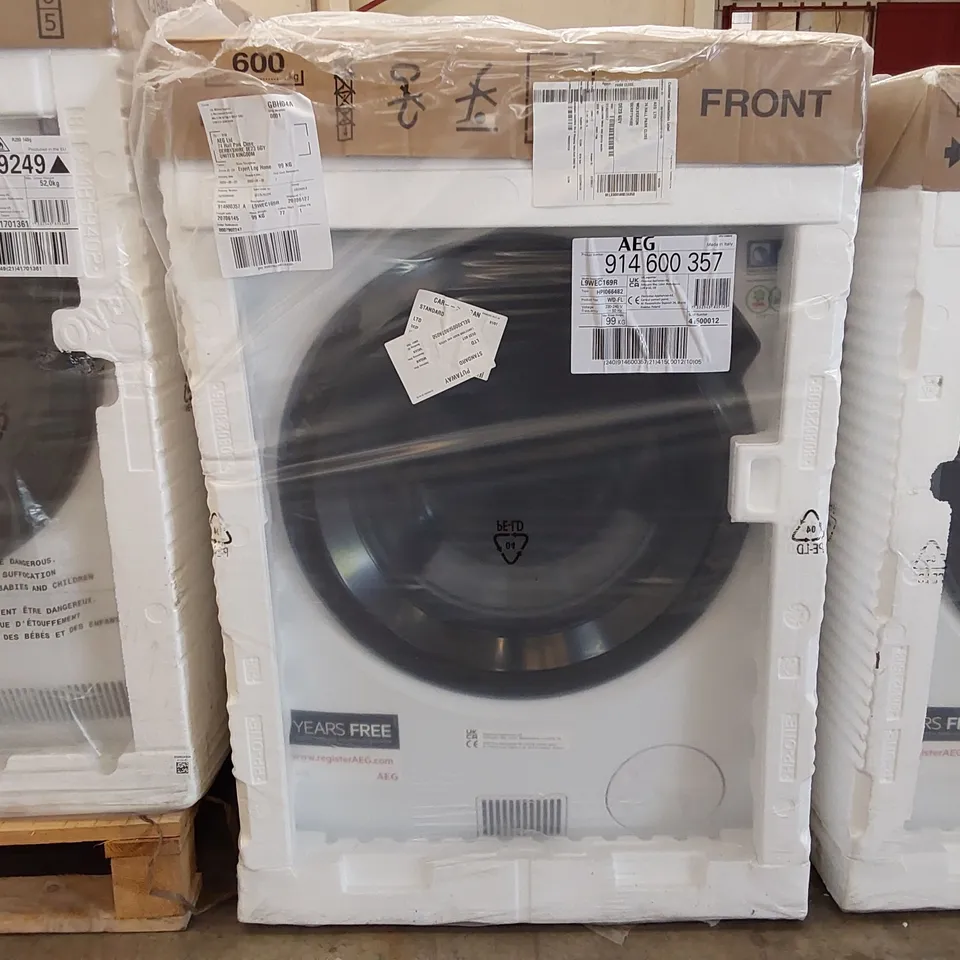 AEG L9WEC169R 10KG/6KG 1600RPM FREESTANDING WASHER DRYER