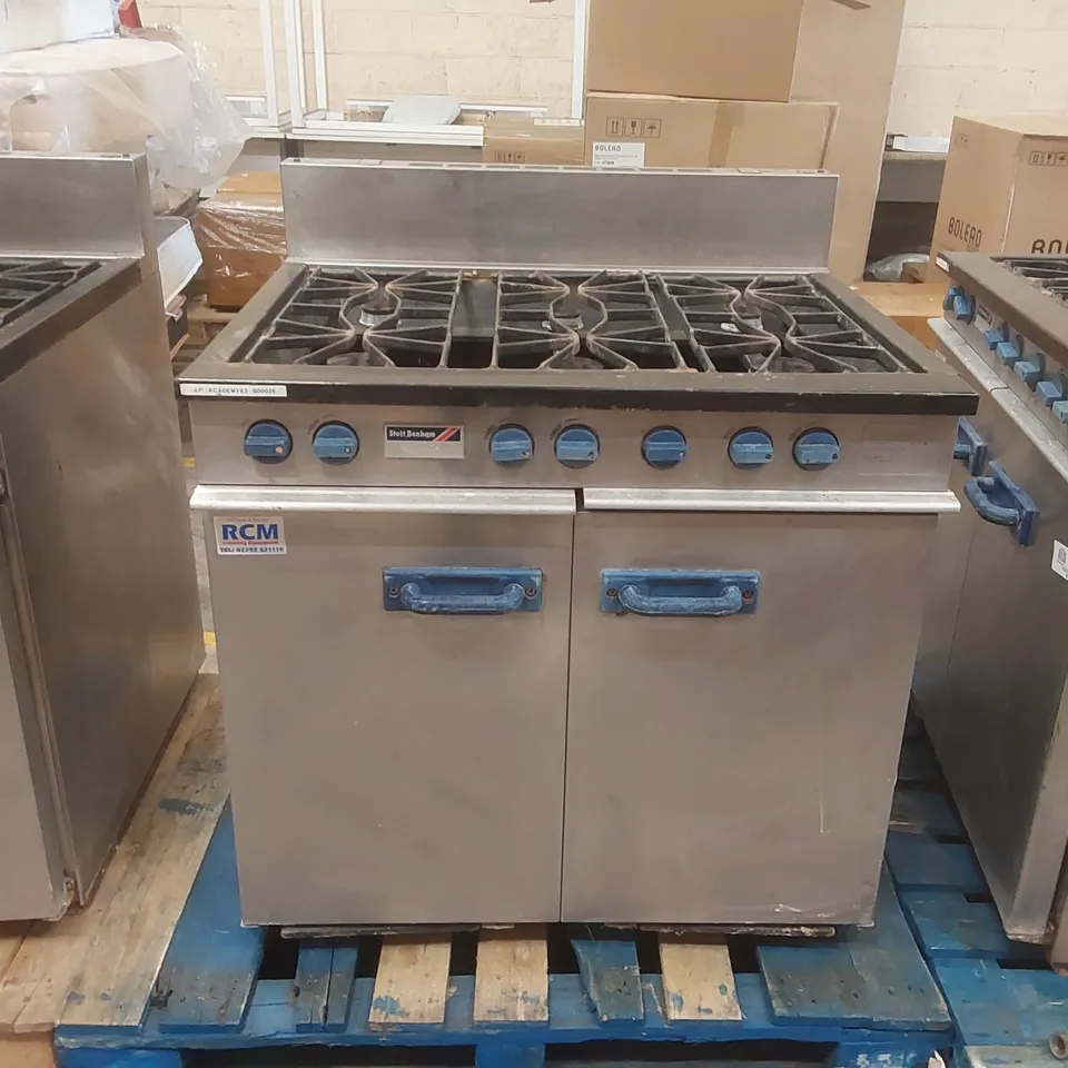 STOTT BENHAM COMMERCIAL 6 BURNER GAS OVEN