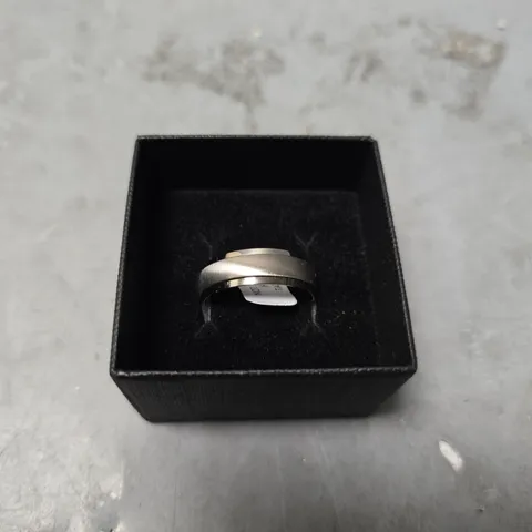 THE LOVE COLLECTION 7MM TITANIUM RING - SIZE UNSPECIFIED 
