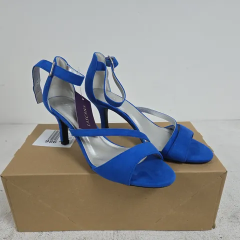 LASCANA ROYAL BLUE WOMENS SHOES SIZE 37 BOXED