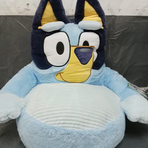 BLUEY PLUSH CHAIR IN BLUE