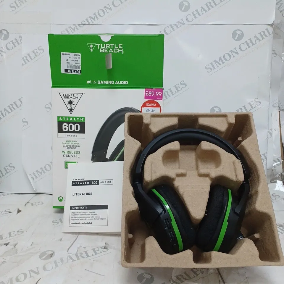 BOXED TURTLE BEACH STEALTH 600 GEN 2 USB AMPLIFIED GAMING HEADSET