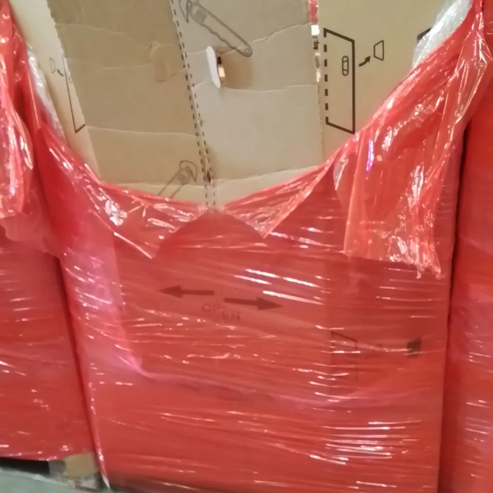 PALLET CONTAINING ASSORTED PRODUCTS INCLUDING WALL MIRROR, RAISED TOILET SEAT, IRONING BOARD & NERF STAR WARS  MANDALORIAN BLASTER