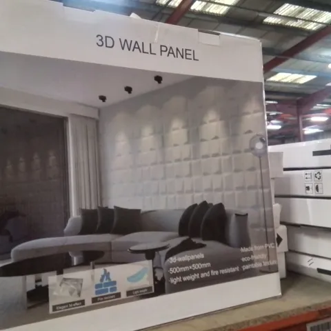X10 PACKS OF 3D WALL PANELS 