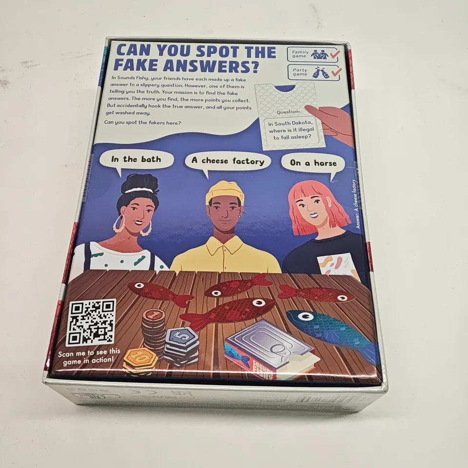 SEALED SOUND FISHY BOARD GAME