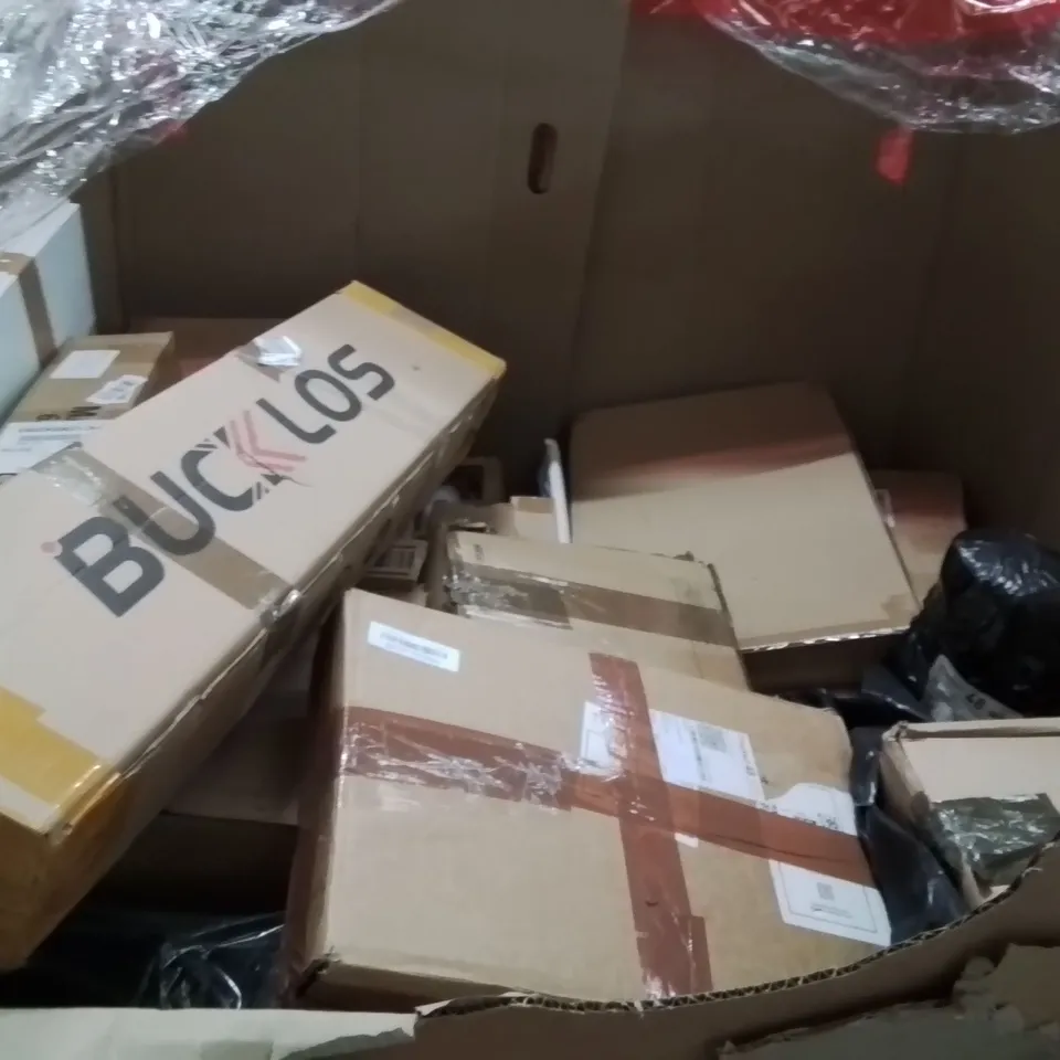 PALLET OF ASSORTED HOUSEHOLD GOODS AND PRODUCTS TO INCLUDE;RICE COOKER,DIGITAL PICTURE FRAME,PRAM