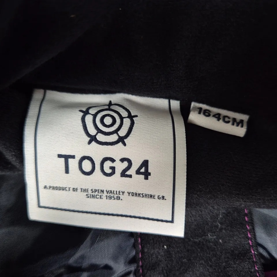 TOG24 PURPLE SKI SALOPETTES, 164 CM