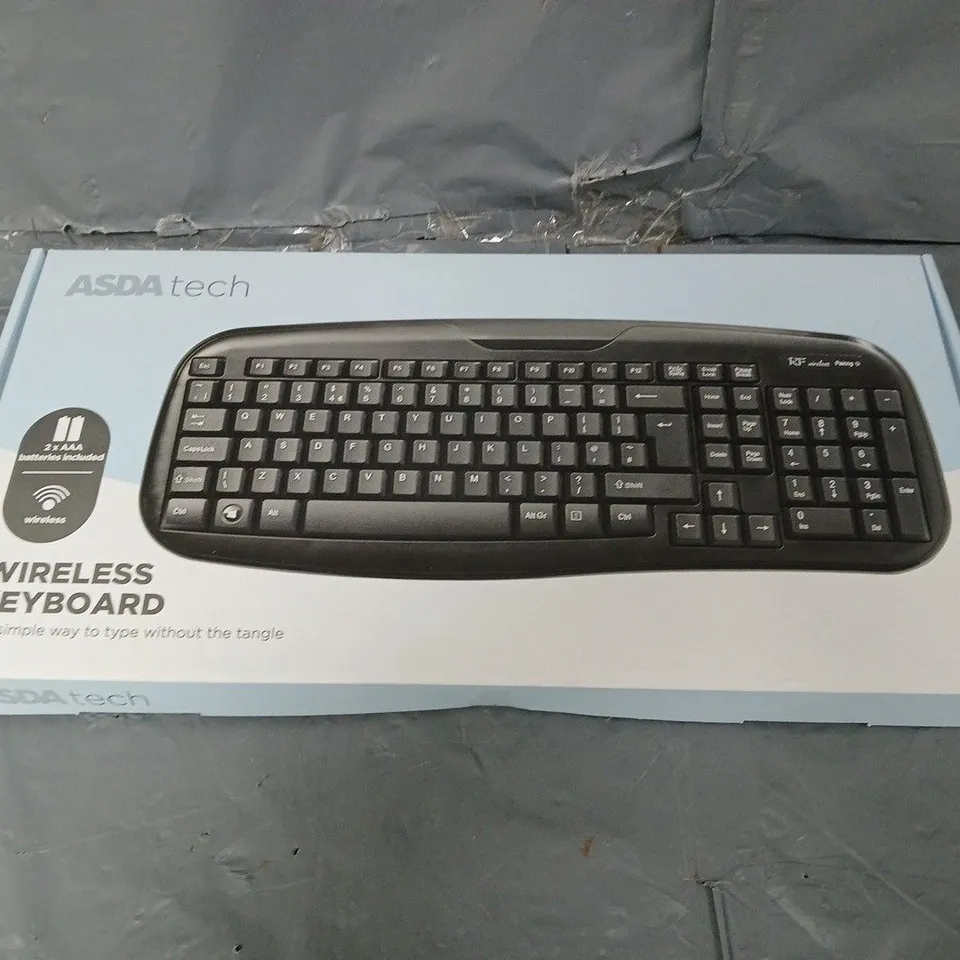 BOXED ASDATECH WIRELES KEYBOARD 